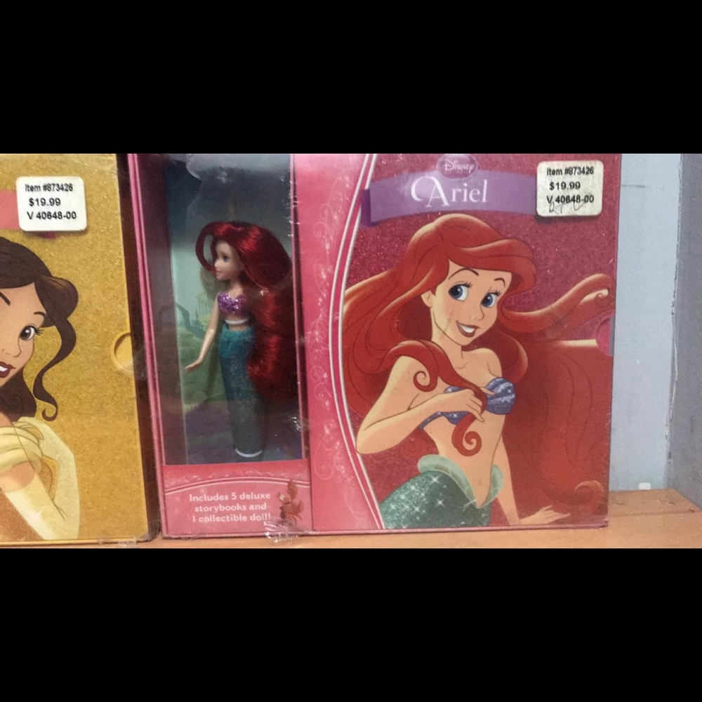 Ariel or Rapunzel Disney Princess Doll Set - Picture 4 of 5